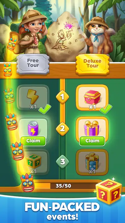 Fun-packed events screenshot